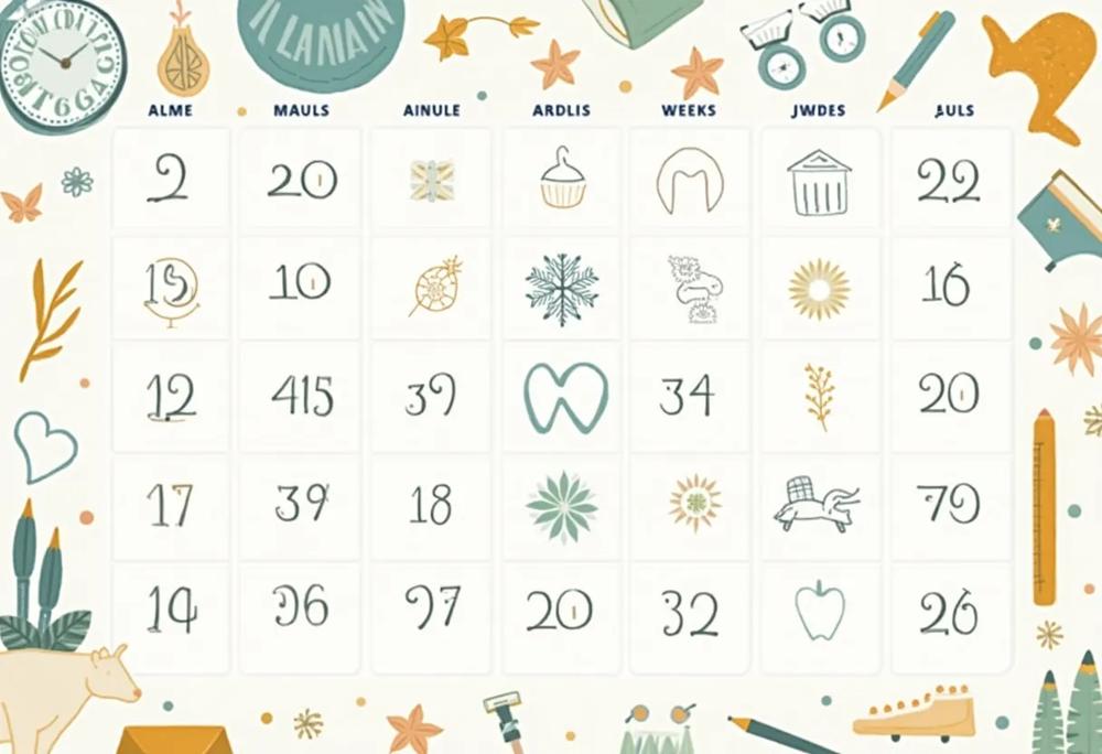 calendar illustration